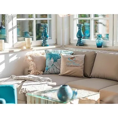 Baltic Sea House Seagrass Fireplace *