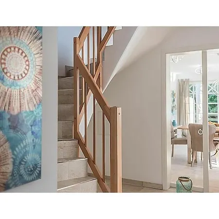 Baltic Sea House Seagrass Fireplace * Prerow